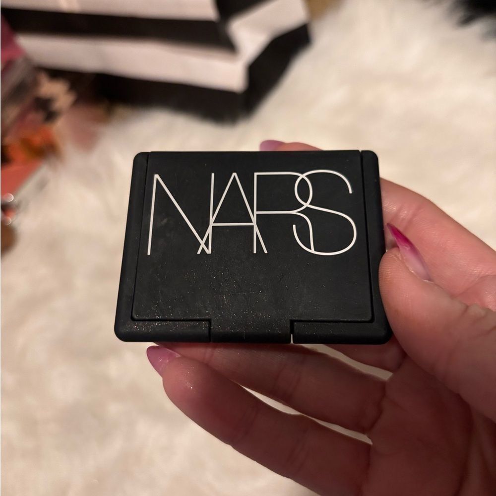 NARS Black Compact with Shimmer